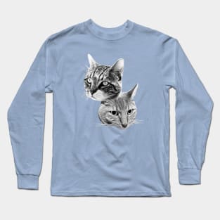 Cats!!! Long Sleeve T-Shirt